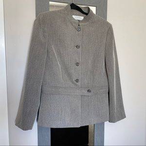 🚨Tahari Grey Blazer Size 12